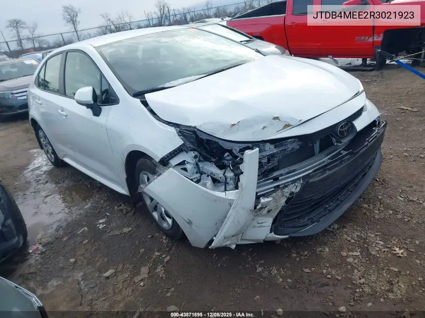 JTDB4MEE2R3021923 2024 Toyota Corolla Le