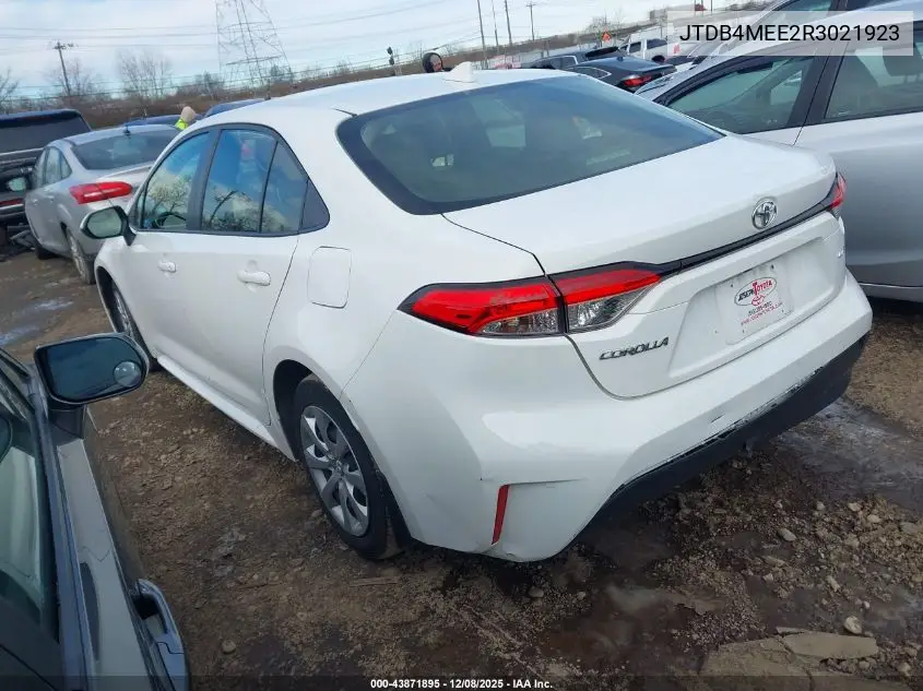 JTDB4MEE2R3021923 2024 Toyota Corolla Le