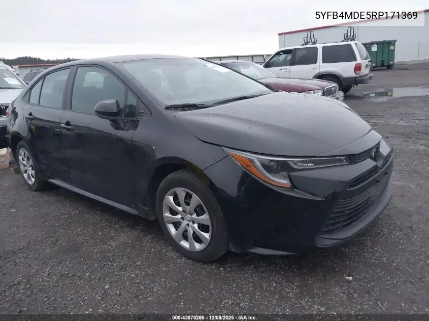 5YFB4MDE5RP171369 2024 Toyota Corolla Le