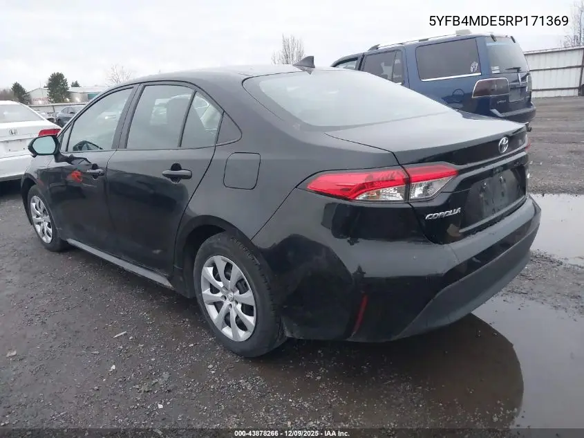 5YFB4MDE5RP171369 2024 Toyota Corolla Le
