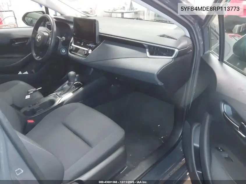 5YFB4MDE8RP113773 2024 Toyota Corolla Le
