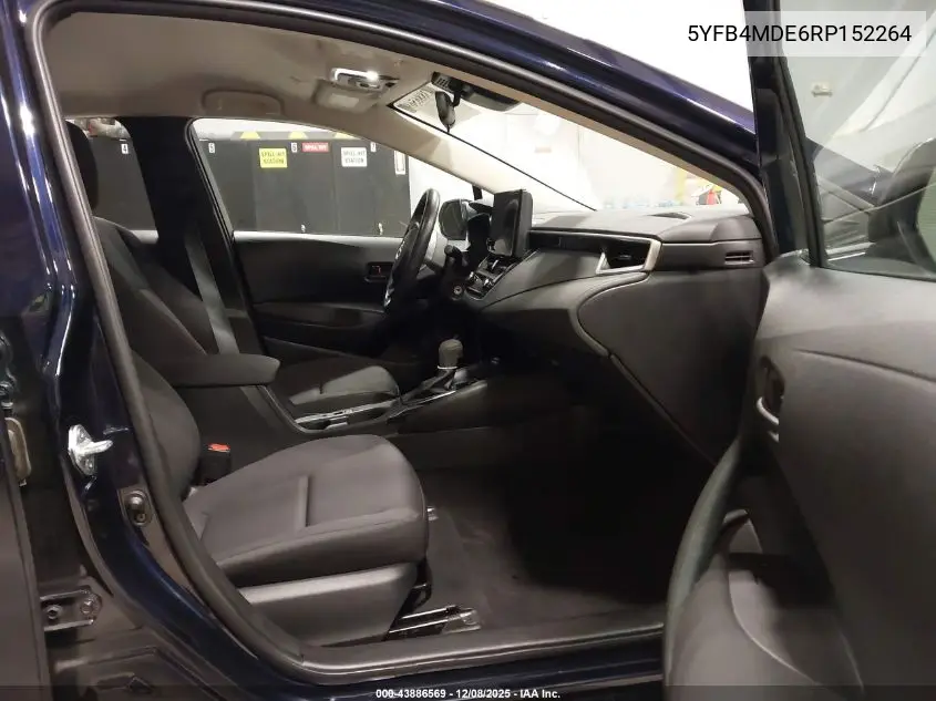 5YFB4MDE6RP152264 2024 Toyota Corolla Le