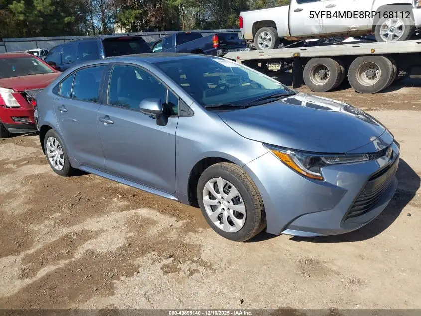 5YFB4MDE8RP168112 2024 Toyota Corolla Le