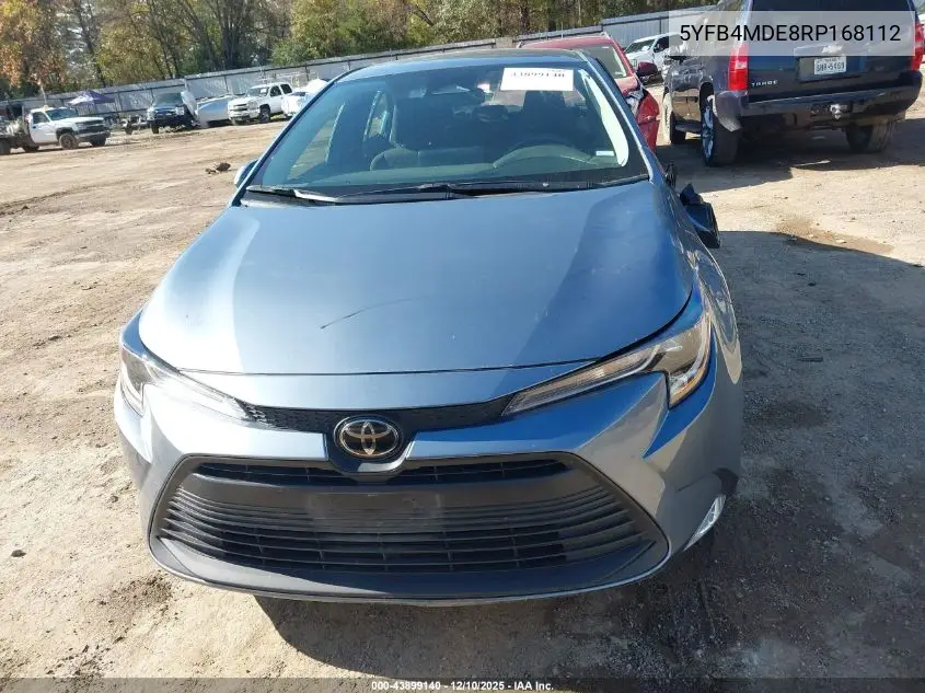 5YFB4MDE8RP168112 2024 Toyota Corolla Le
