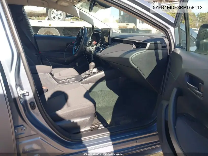 5YFB4MDE8RP168112 2024 Toyota Corolla Le