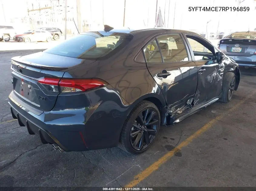 5YFT4MCE7RP196859 2024 Toyota Corolla Xse