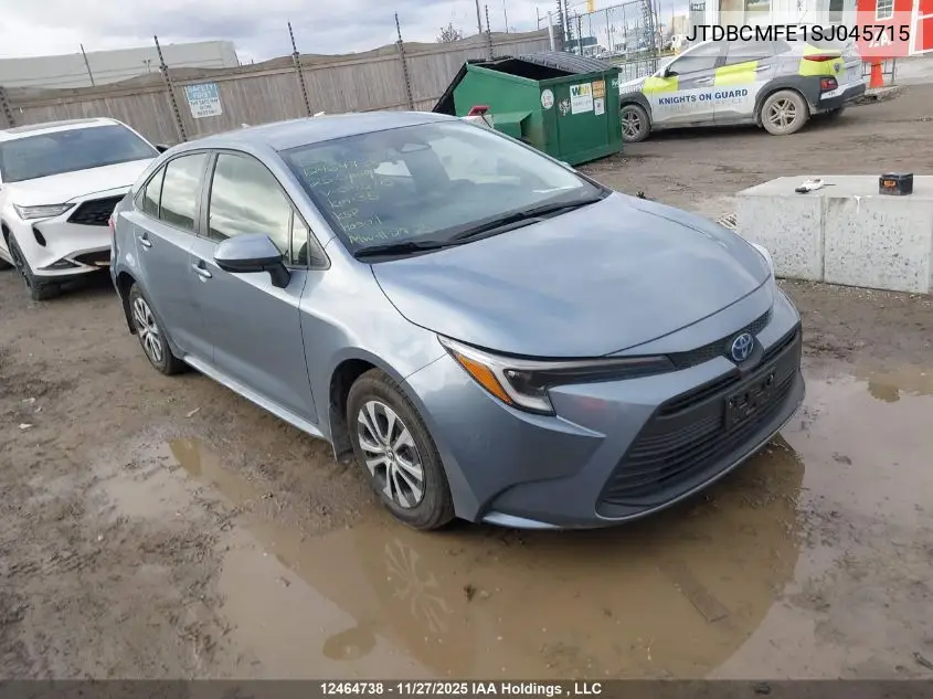 JTDBCMFE1SJ045715 2025 Toyota Corolla Hybrid