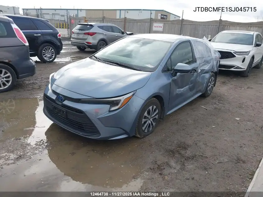 JTDBCMFE1SJ045715 2025 Toyota Corolla Hybrid
