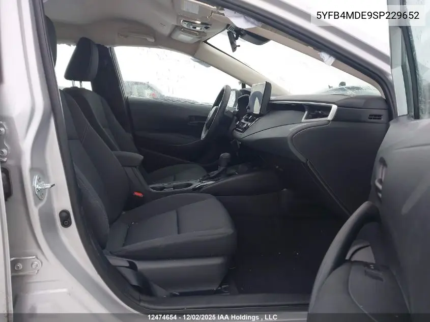 5YFB4MDE9SP229652 2025 Toyota Corolla Le