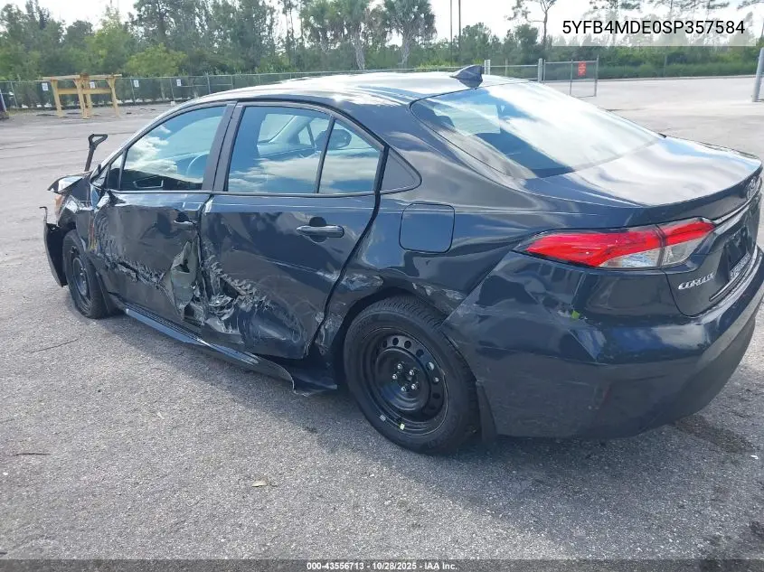 5YFB4MDE0SP357584 2025 Toyota Corolla Le