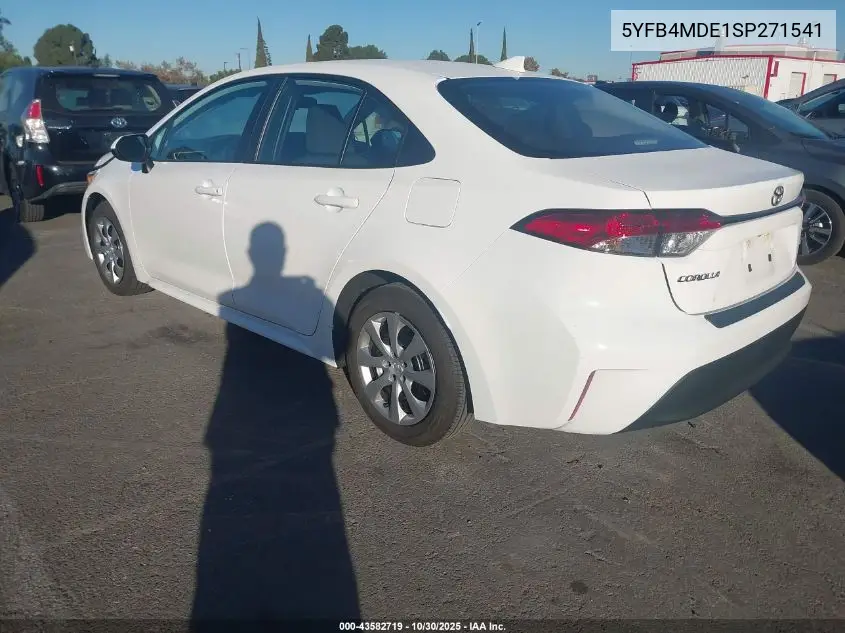 5YFB4MDE1SP271541 2025 Toyota Corolla Le