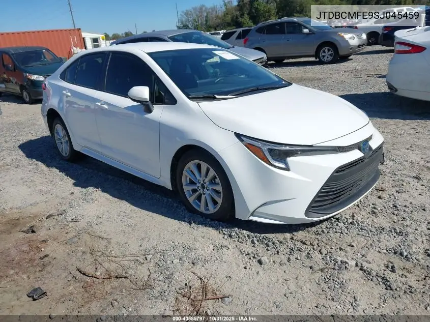 JTDBCMFE9SJ045459 2025 Toyota Corolla Hybrid Le