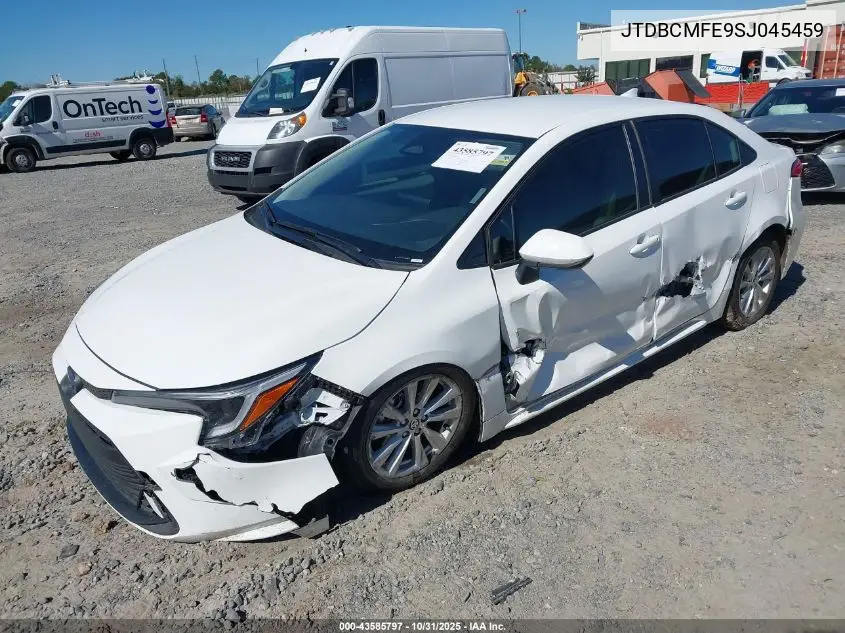 JTDBCMFE9SJ045459 2025 Toyota Corolla Hybrid Le