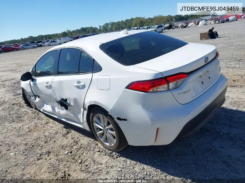 JTDBCMFE9SJ045459 2025 Toyota Corolla Hybrid Le