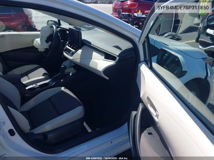 5YFB4MDE7SP311850 2025 Toyota Corolla Le