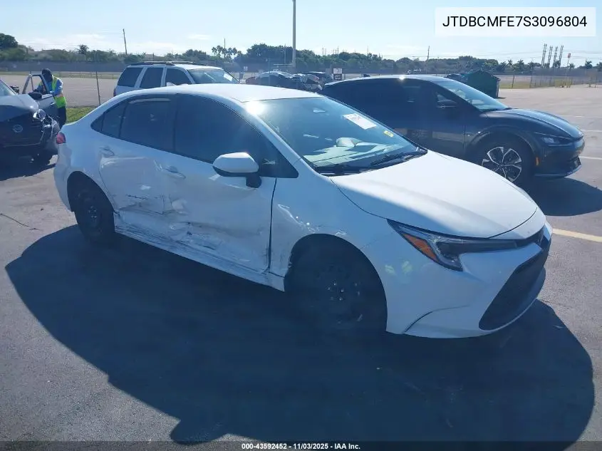 JTDBCMFE7S3096804 2025 Toyota Corolla Hybrid Le