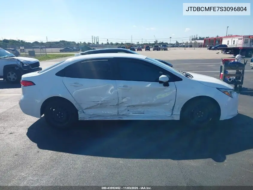 JTDBCMFE7S3096804 2025 Toyota Corolla Hybrid Le