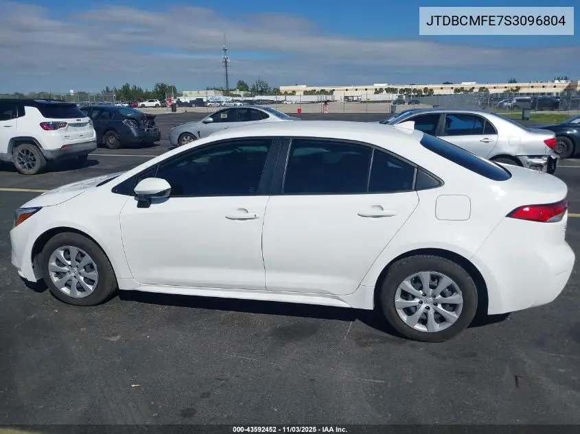 JTDBCMFE7S3096804 2025 Toyota Corolla Hybrid Le