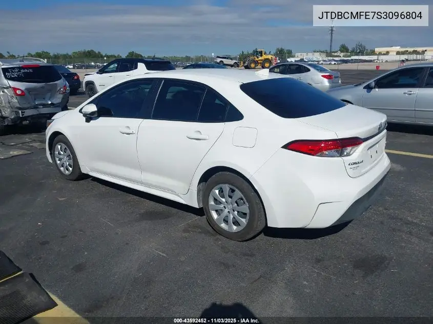 JTDBCMFE7S3096804 2025 Toyota Corolla Hybrid Le