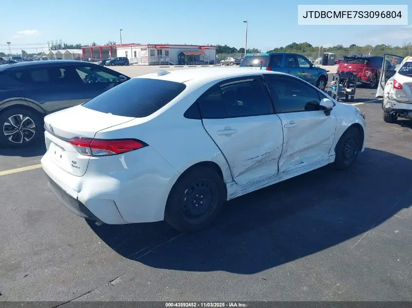JTDBCMFE7S3096804 2025 Toyota Corolla Hybrid Le