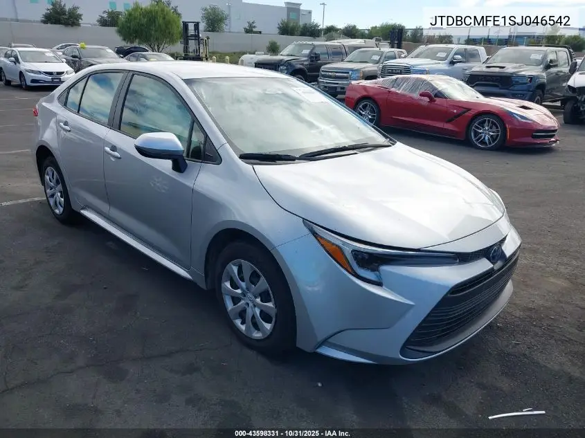 JTDBCMFE1SJ046542 2025 Toyota Corolla Hybrid Le