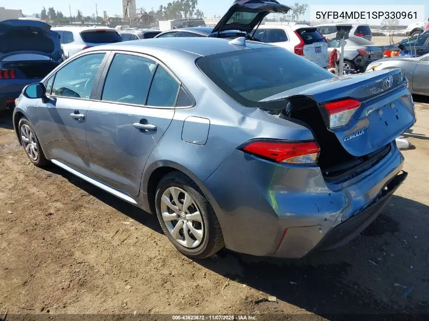 5YFB4MDE1SP330961 2025 Toyota Corolla Le