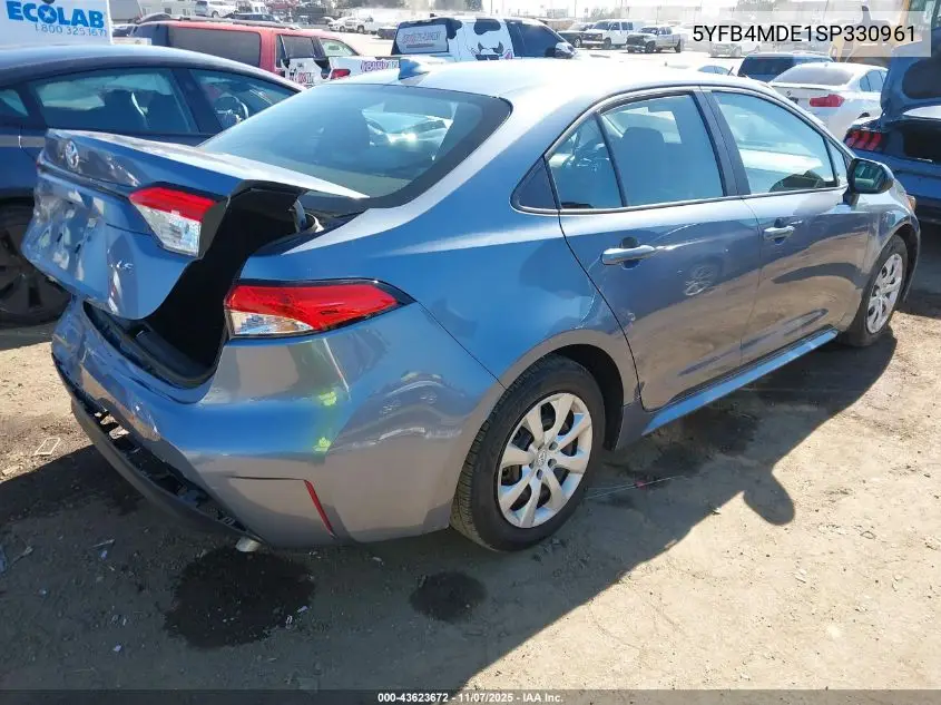 5YFB4MDE1SP330961 2025 Toyota Corolla Le
