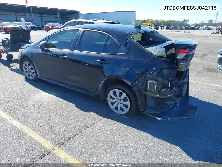 JTDBCMFE8SJ042715 2025 Toyota Corolla Hybrid Le