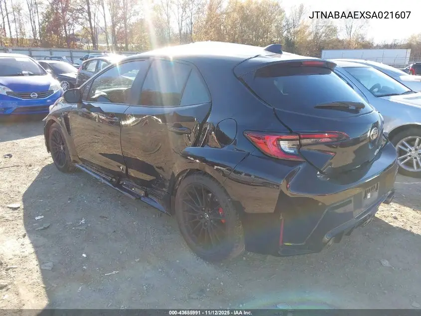 JTNABAAEXSA021607 2025 Toyota Gr Corolla Premium Plus