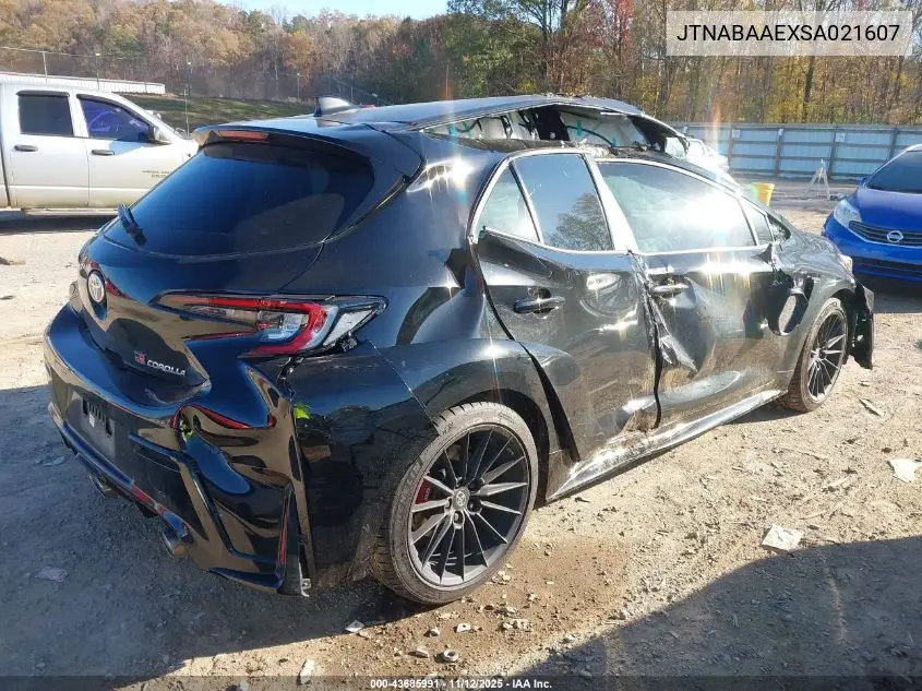 JTNABAAEXSA021607 2025 Toyota Gr Corolla Premium Plus