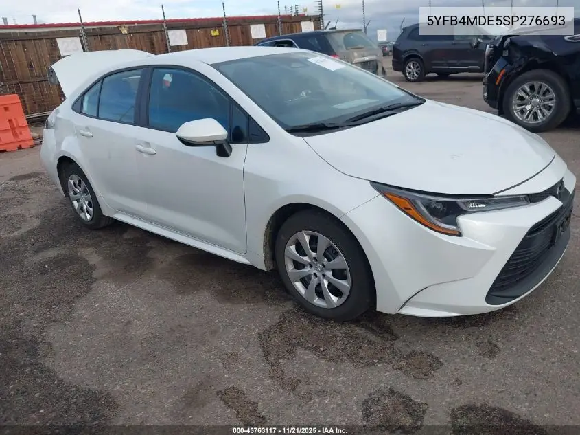 5YFB4MDE5SP276693 2025 Toyota Corolla Le