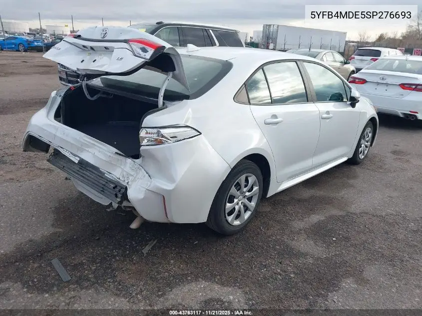 5YFB4MDE5SP276693 2025 Toyota Corolla Le