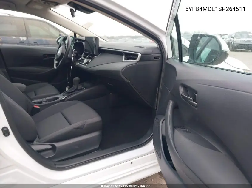 5YFB4MDE1SP264511 2025 Toyota Corolla Le