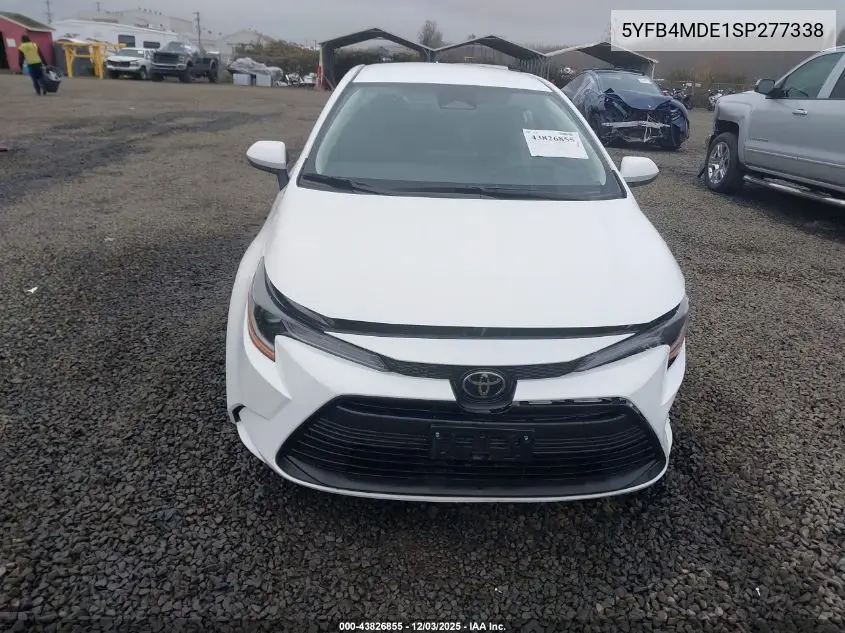 5YFB4MDE1SP277338 2025 Toyota Corolla Le
