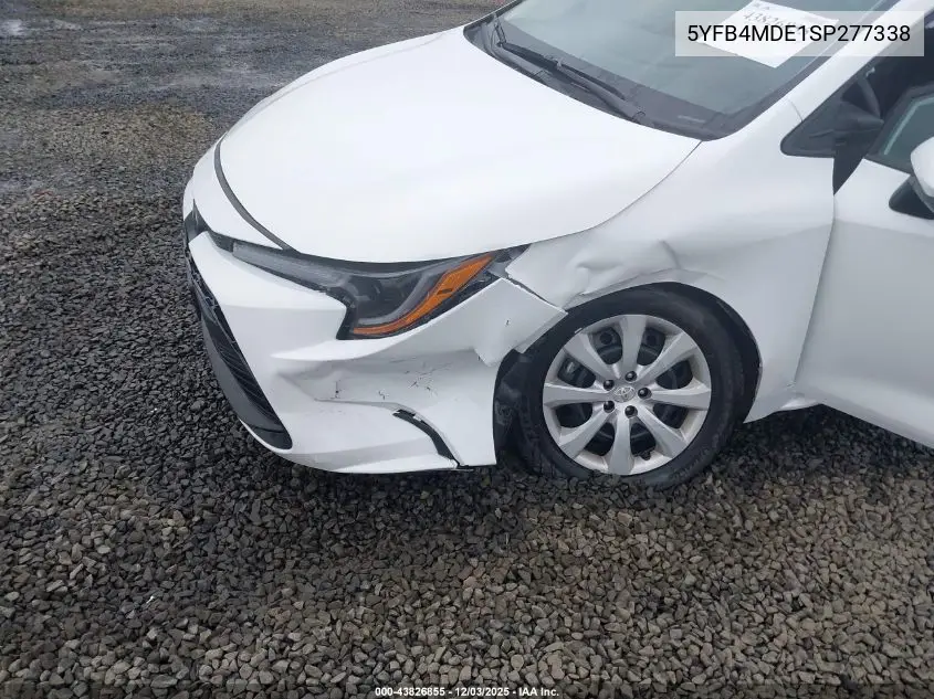 5YFB4MDE1SP277338 2025 Toyota Corolla Le