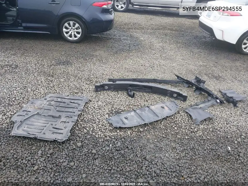5YFB4MDE6SP294555 2025 Toyota Corolla Le