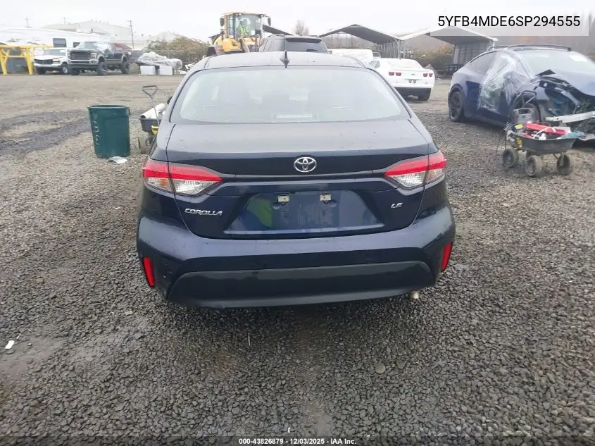 5YFB4MDE6SP294555 2025 Toyota Corolla Le