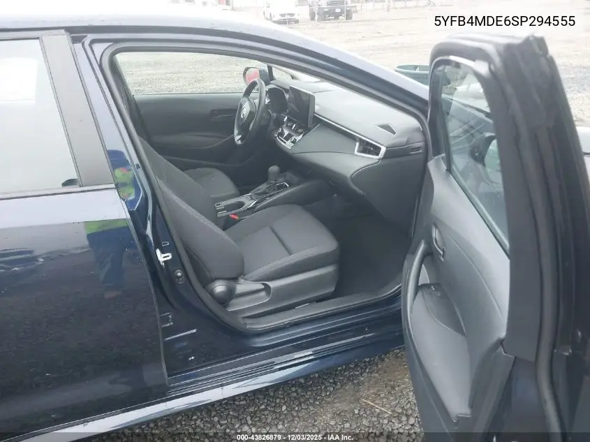 5YFB4MDE6SP294555 2025 Toyota Corolla Le