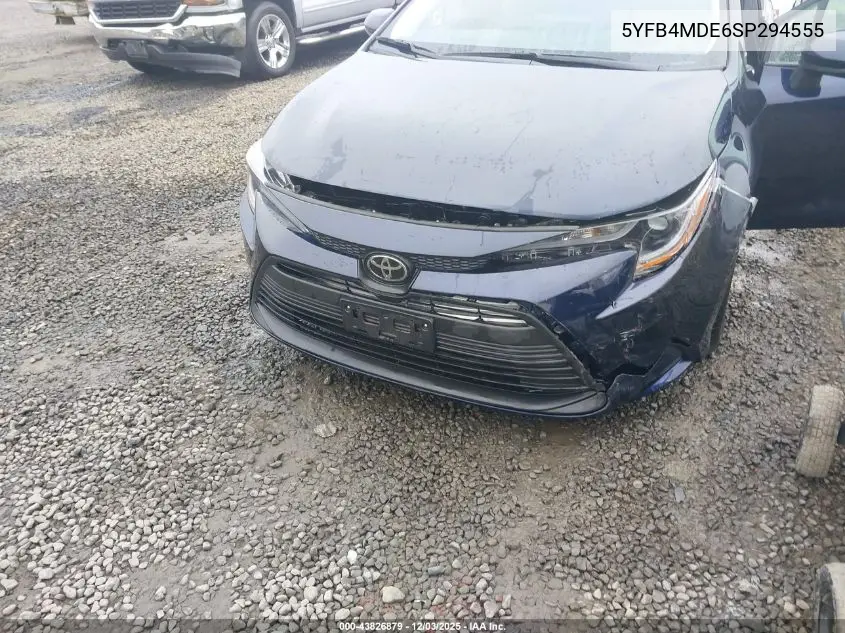 5YFB4MDE6SP294555 2025 Toyota Corolla Le