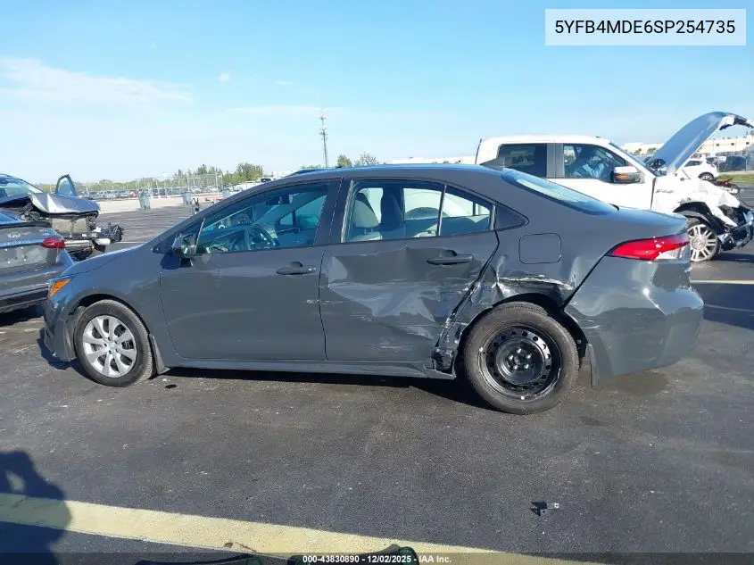 5YFB4MDE6SP254735 2025 Toyota Corolla Le