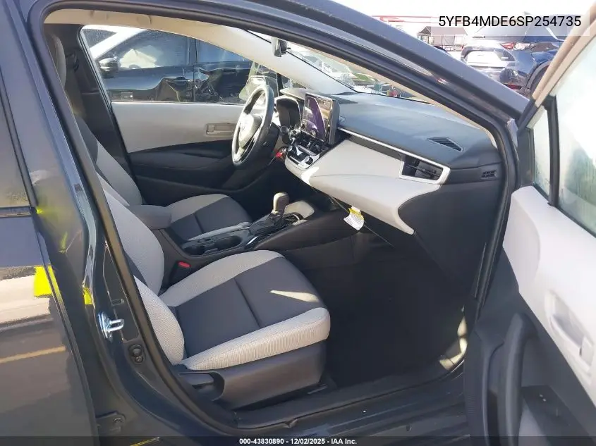 5YFB4MDE6SP254735 2025 Toyota Corolla Le