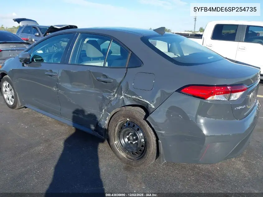 5YFB4MDE6SP254735 2025 Toyota Corolla Le