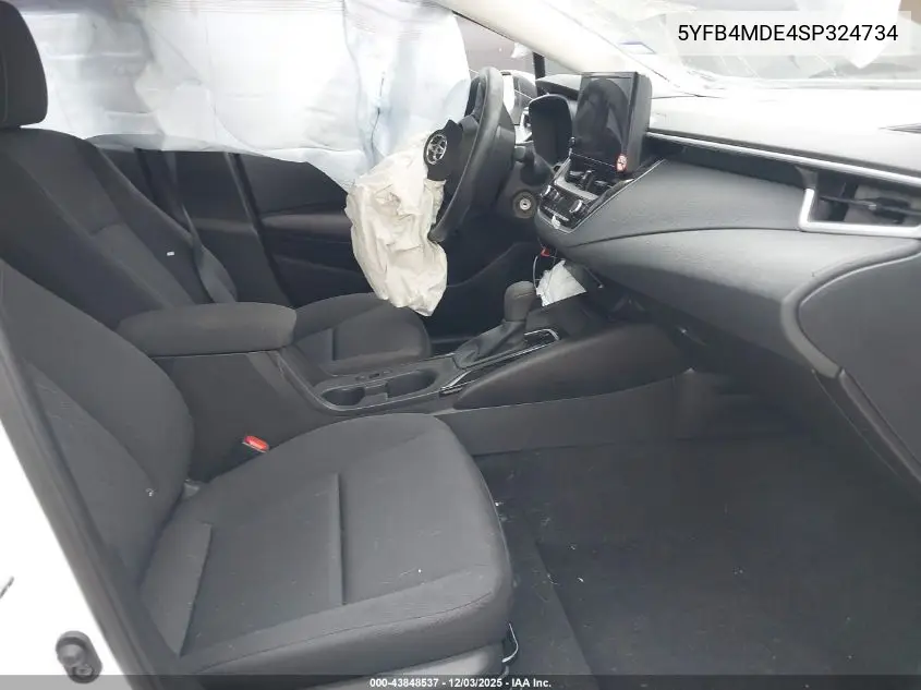 5YFB4MDE4SP324734 2025 Toyota Corolla Le