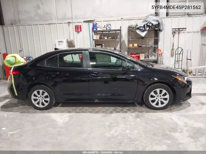 5YFB4MDE4SP281562 2025 Toyota Corolla Le