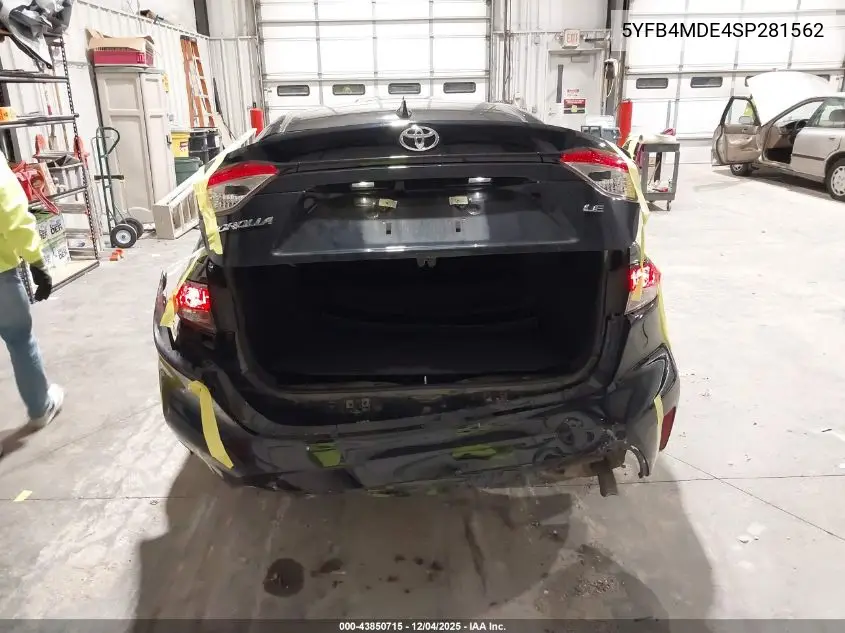 5YFB4MDE4SP281562 2025 Toyota Corolla Le