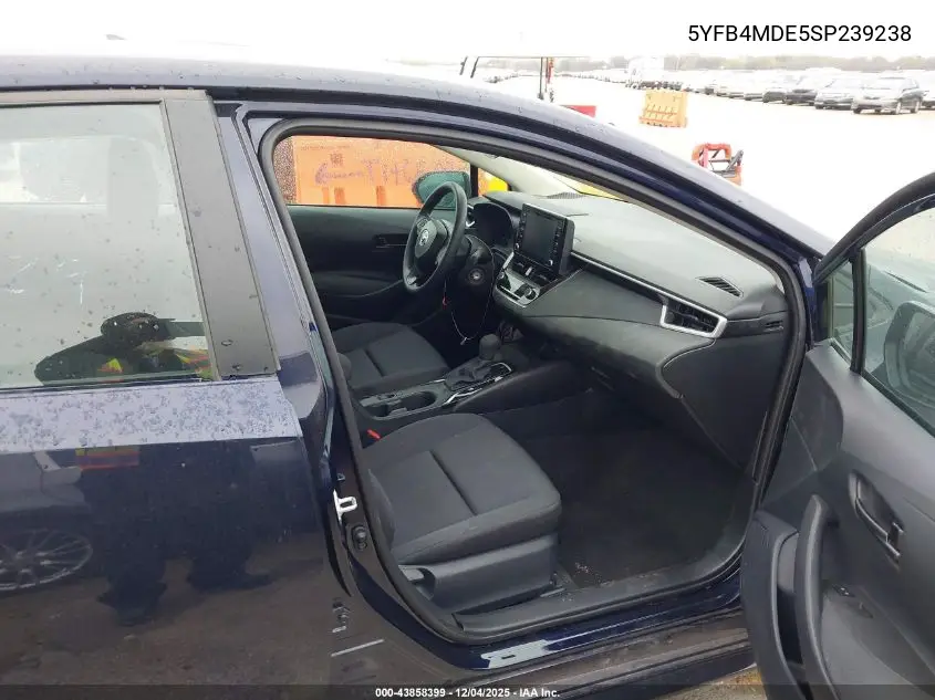 5YFB4MDE5SP239238 2025 Toyota Corolla Le