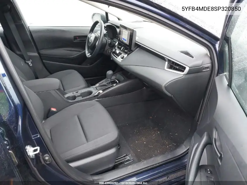 5YFB4MDE8SP320850 2025 Toyota Corolla Le