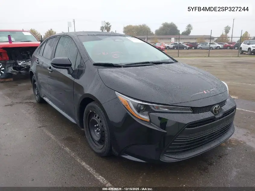 5YFB4MDE2SP327244 2025 Toyota Corolla Le