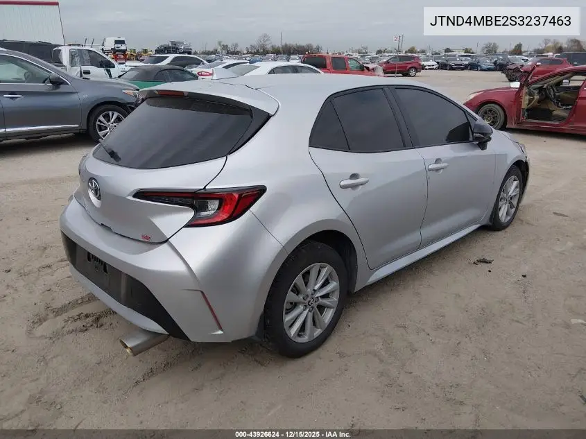 JTND4MBE2S3237463 2025 Toyota Corolla Se