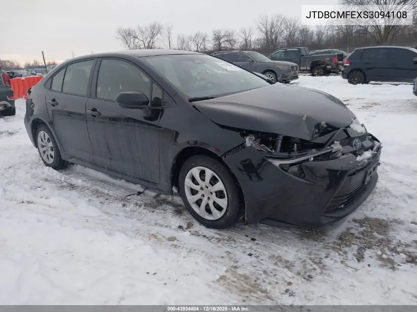 JTDBCMFEXS3094108 2025 Toyota Corolla Hybrid Le